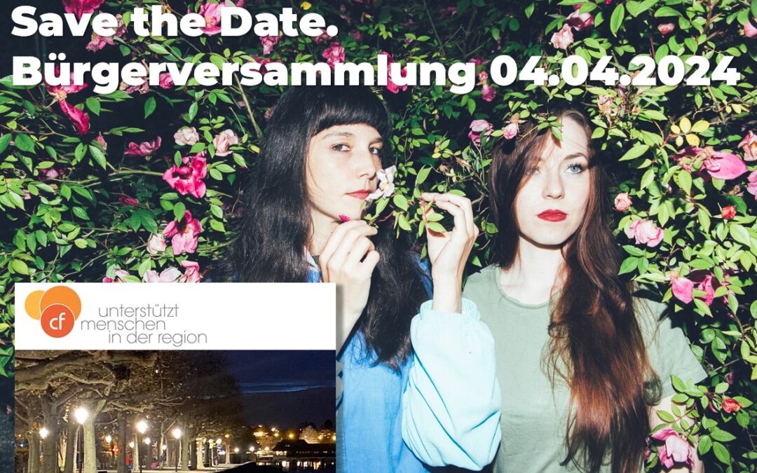Save the date: Bürgerversammlung 2024