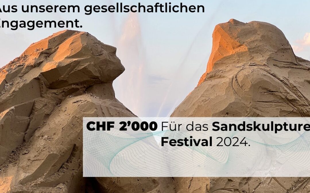 25 Jahre Sandskulpturenfestival Rorschach