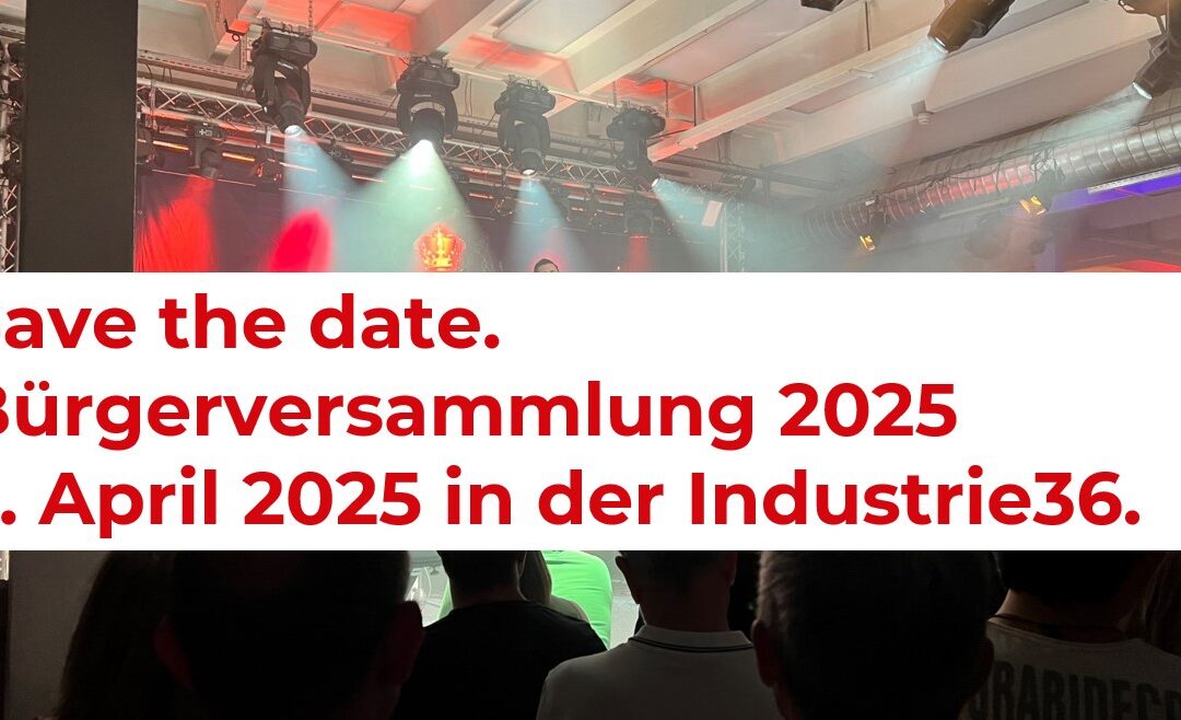 Für die Agenda: Bürgerversammlung 2025