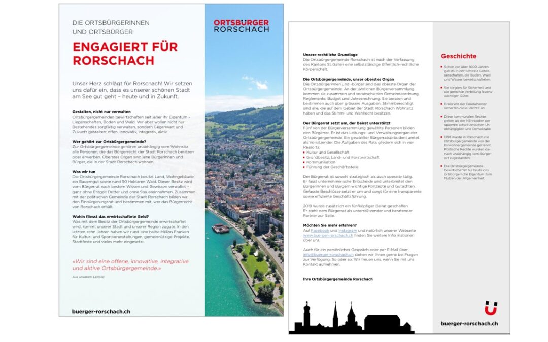 Unsere neue Infobroschüre ist online