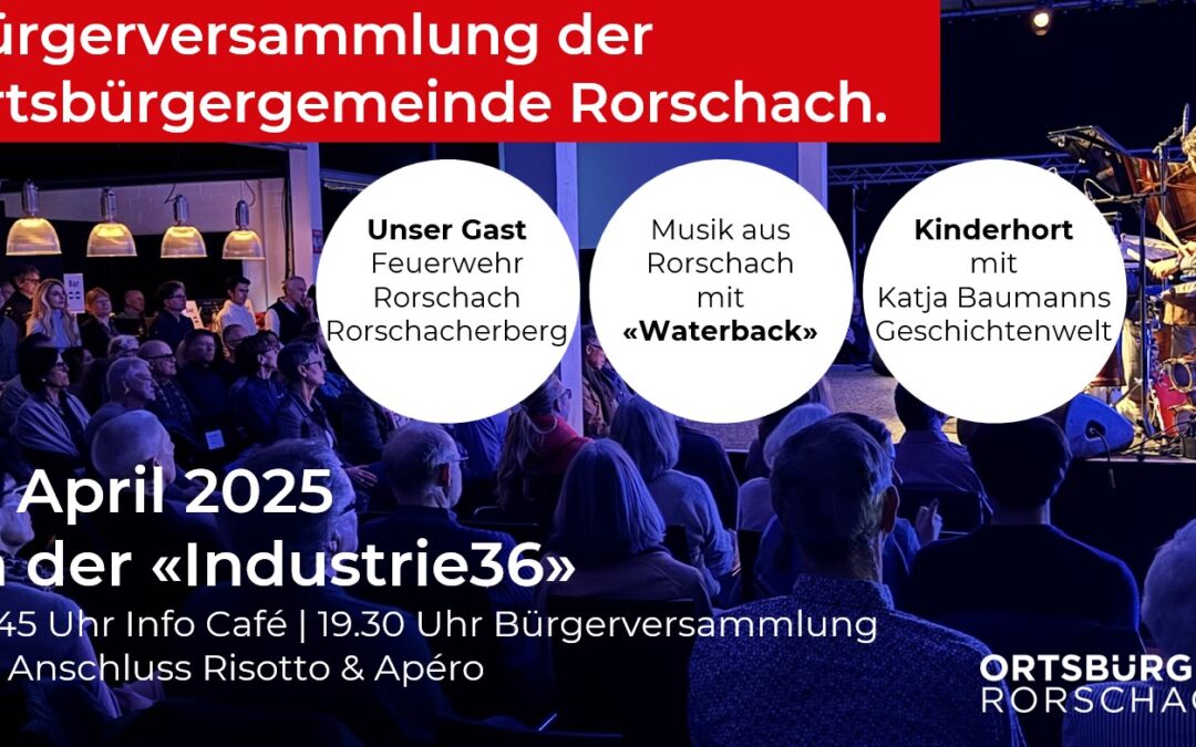 Bürgerversammlung schon vorgemerkt?