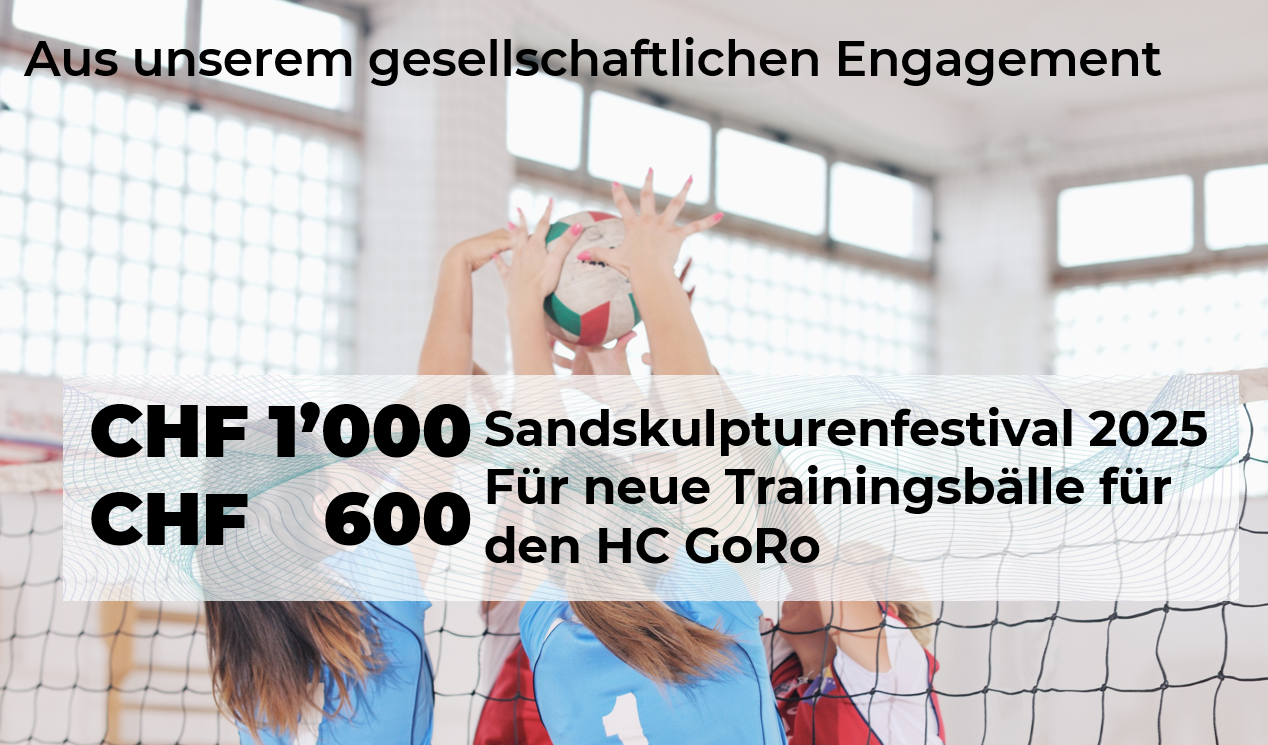 HC GoRo und das Sandskulpturenfestival erhalten Gelder