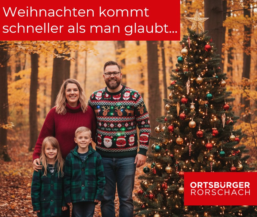Weihnachten kommt schneller als man glaubt…
