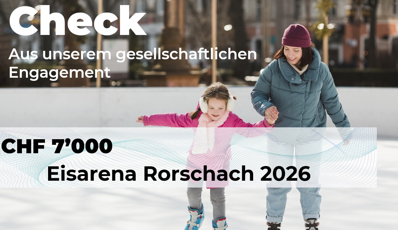 Eisarena Rorschach: Auch 2026 sind wir dabei!