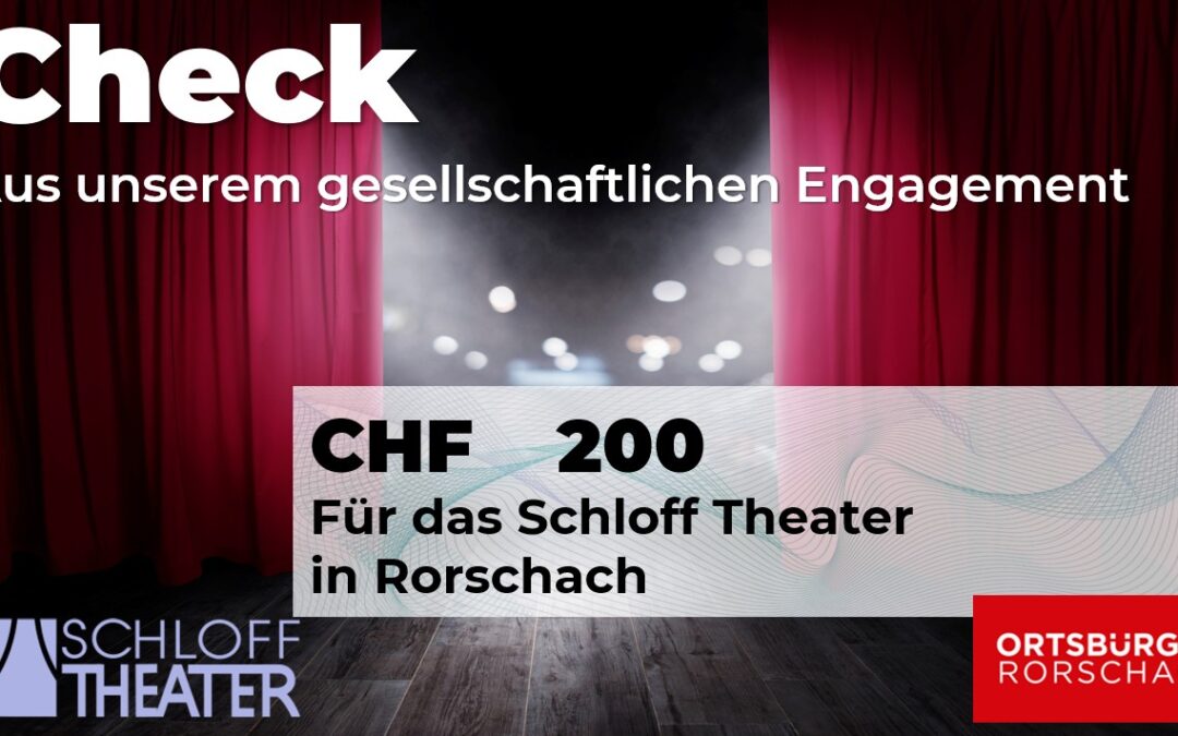 Das Schlofftheater in Rorschach