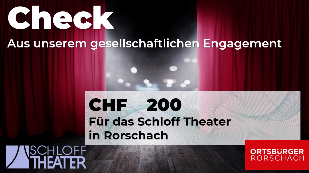 Das Schlofftheater in Rorschach