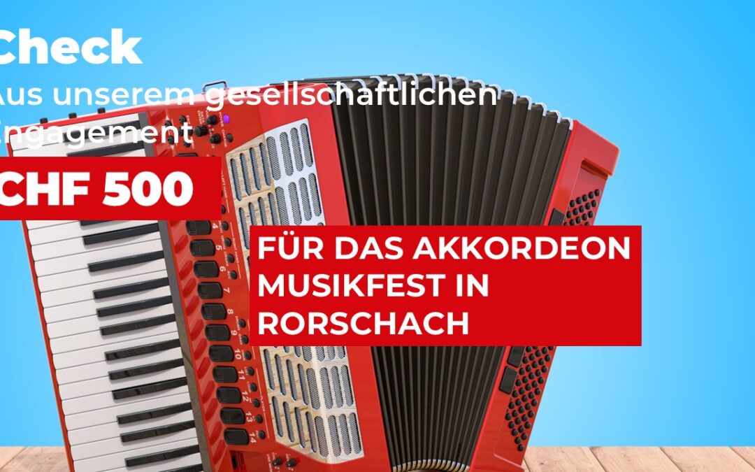 Akkordeon Musikfest in Rorschach