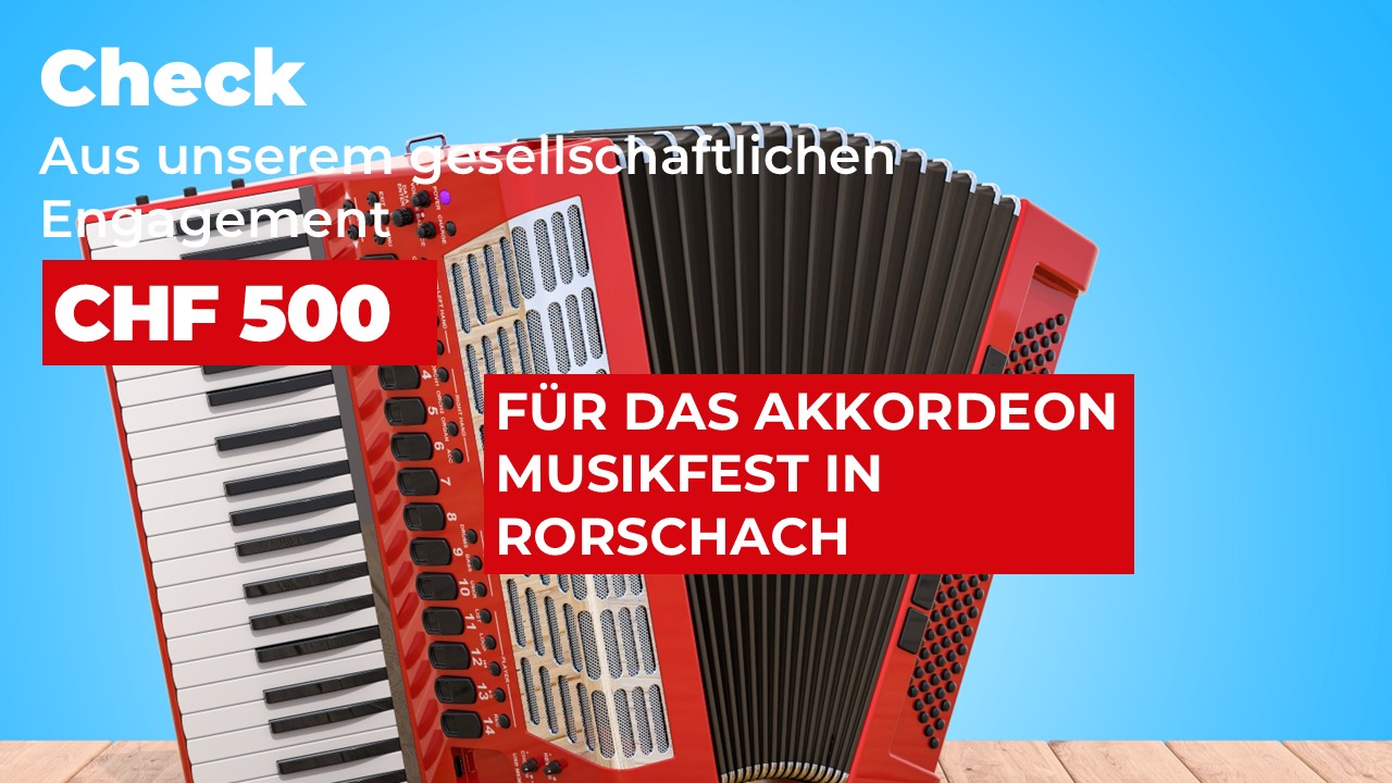 Akkordeon Musikfest in Rorschach