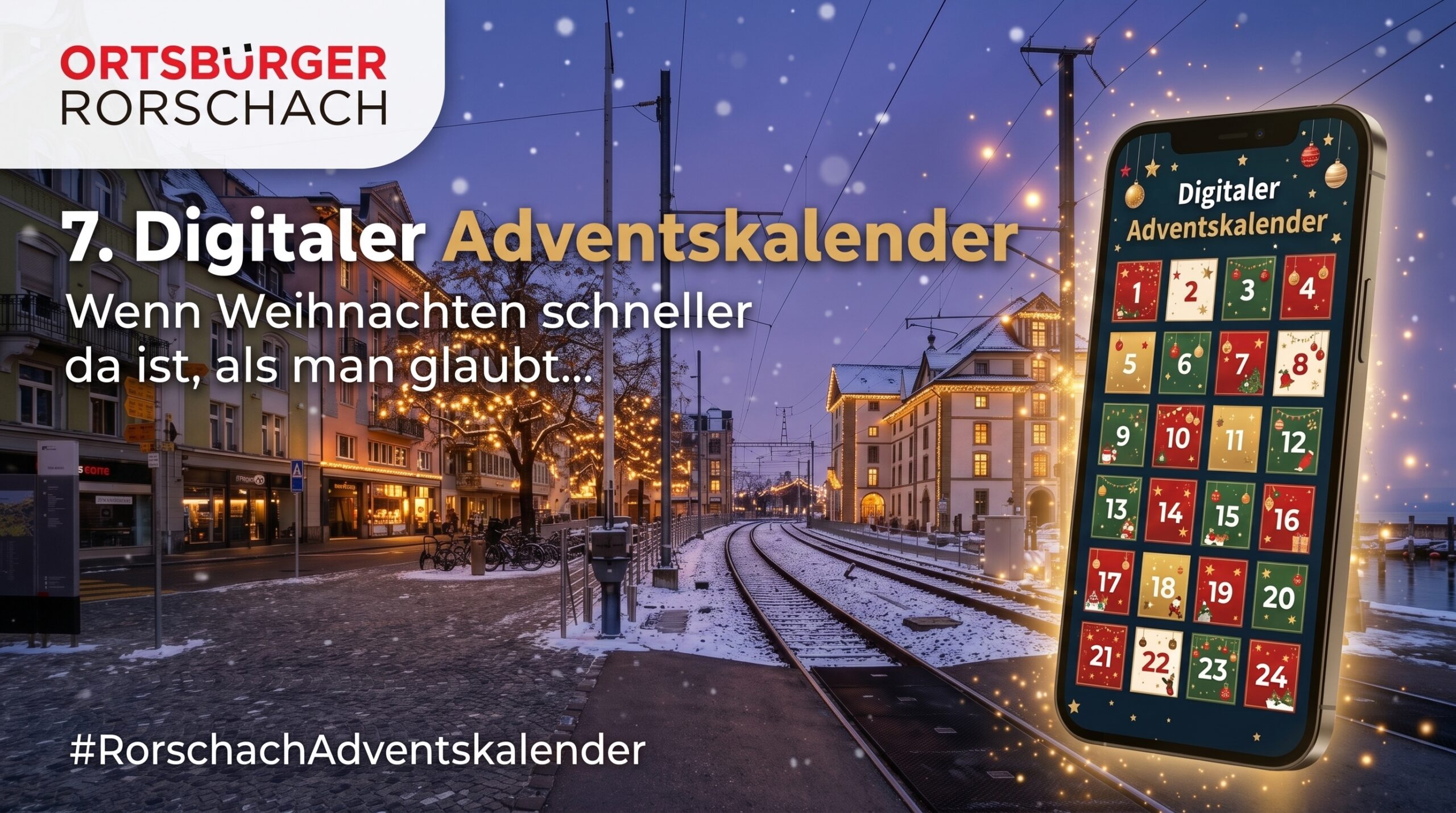 Wenn Weihnachten schneller kommt, als man glaubt…